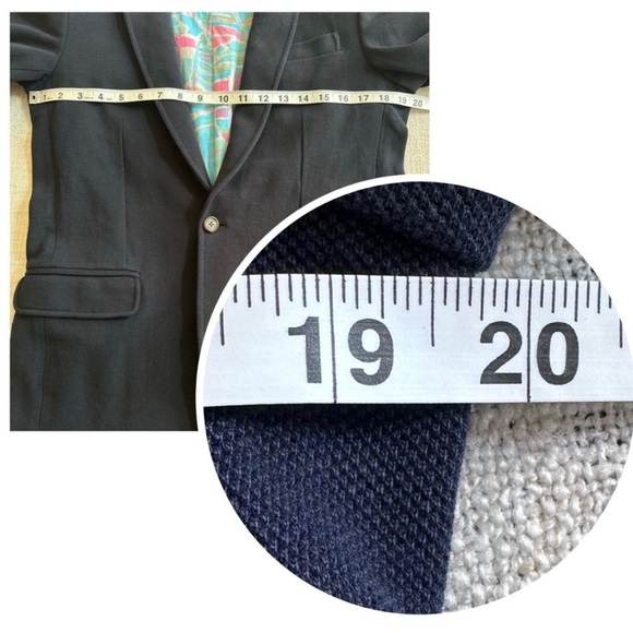 CHUBBIES Navy Blue Blazer/Sport Coat - Picture 10 of 13